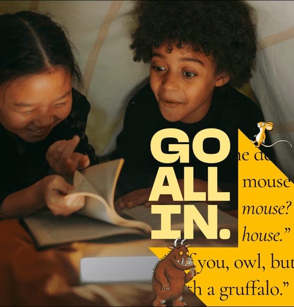 Helping Children to Read in The National Year of Reading poster