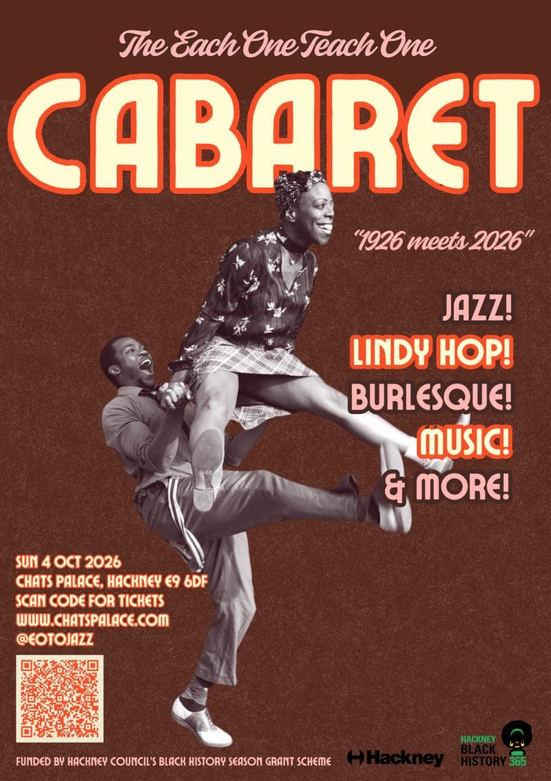 The Each One Teach One Cabaret poster