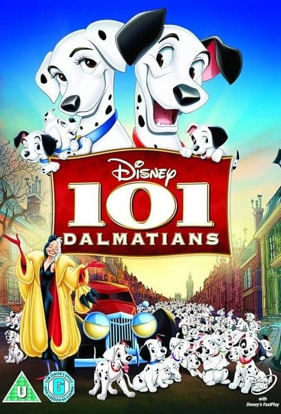 101 Dalmatians (1961) poster