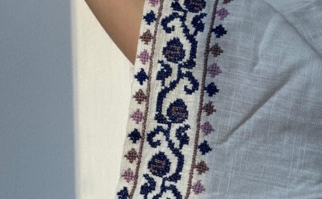 Stitching Palestinian Heritage Workshop poster