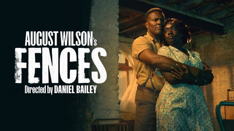 August Wilson's Fences poster