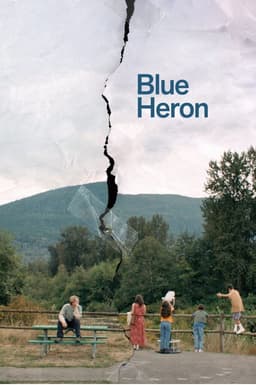 Blue Heron poster