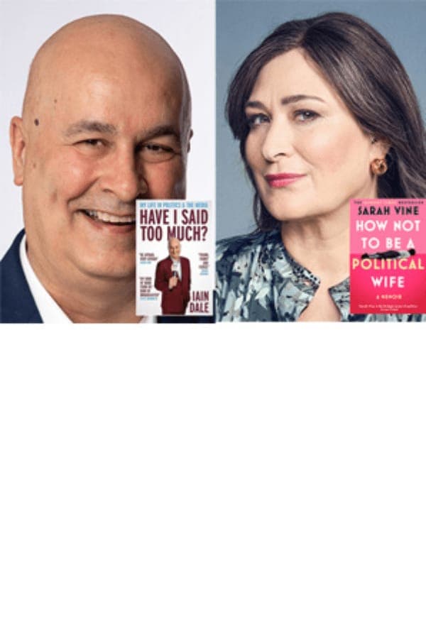 Sarah Vine and Iain Dale: Politics and the Media poster