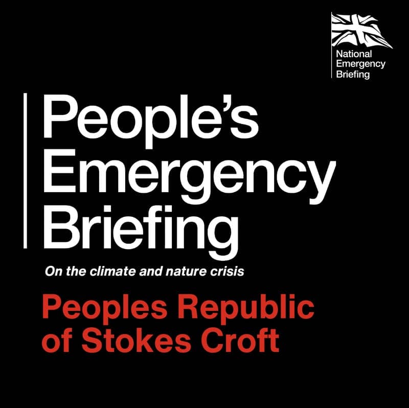 School of Activism Presents: People’s Emergency Briefing poster