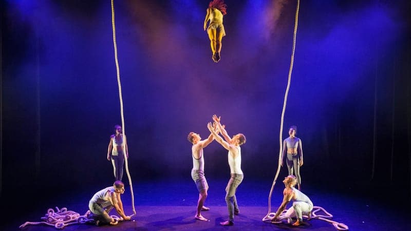 By A Thread: One Fell Swoop Circus poster