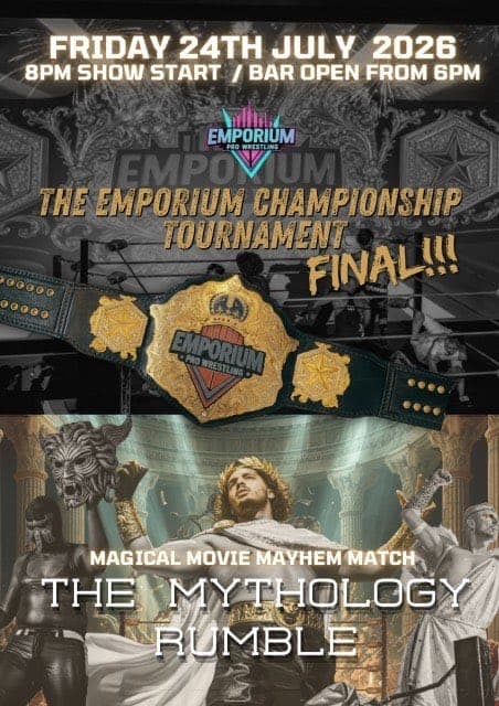 Emporium Pro Wrestling - Standard - £15 - £19 poster