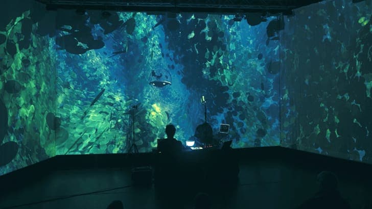 Sonica: Underwater - An-Ting & Ian Gallagher // PanOrama - Dali de Saint Paul, Lia Mazzari & Kathy Hinde poster