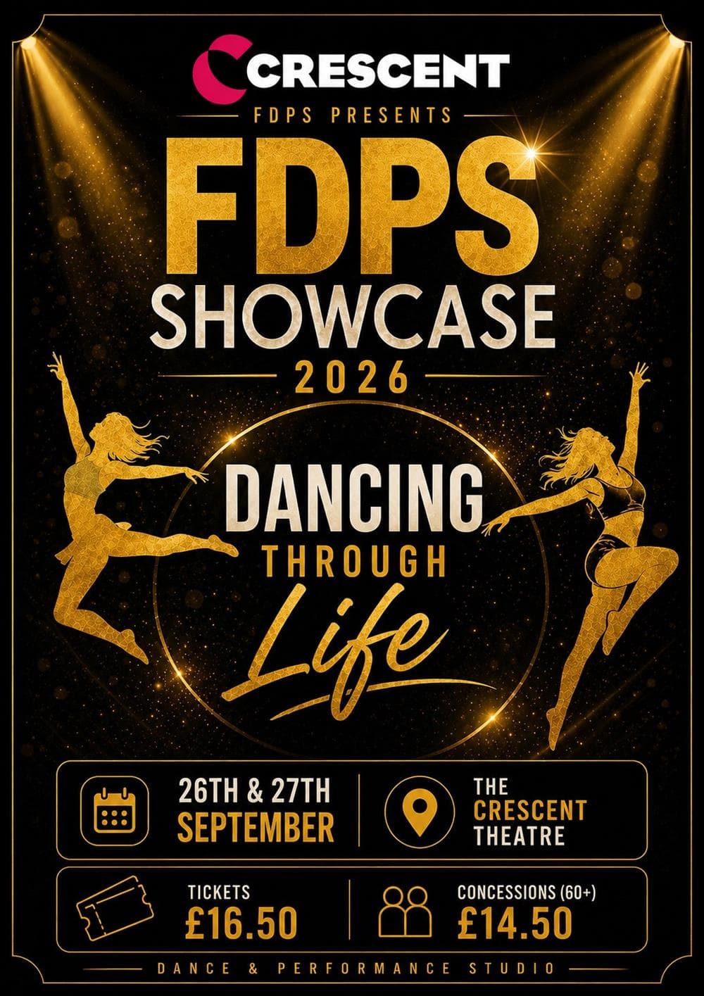 Finesse Showcase 2026 - Dancing through Life poster