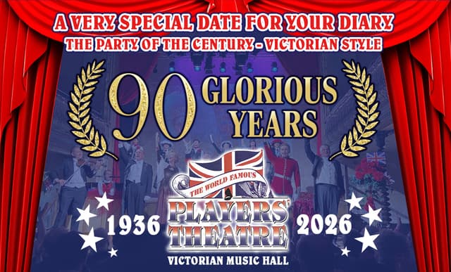 The Players' 90th Birthday Music Hall Gala poster