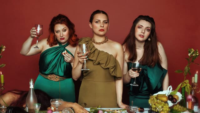 Flat and the Curves: Rosé Tinted poster