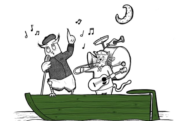 Stewart Lee's Pea Green Boat poster