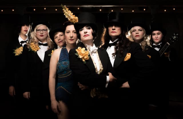 Tricity Vogue's All Girl Swing Band poster