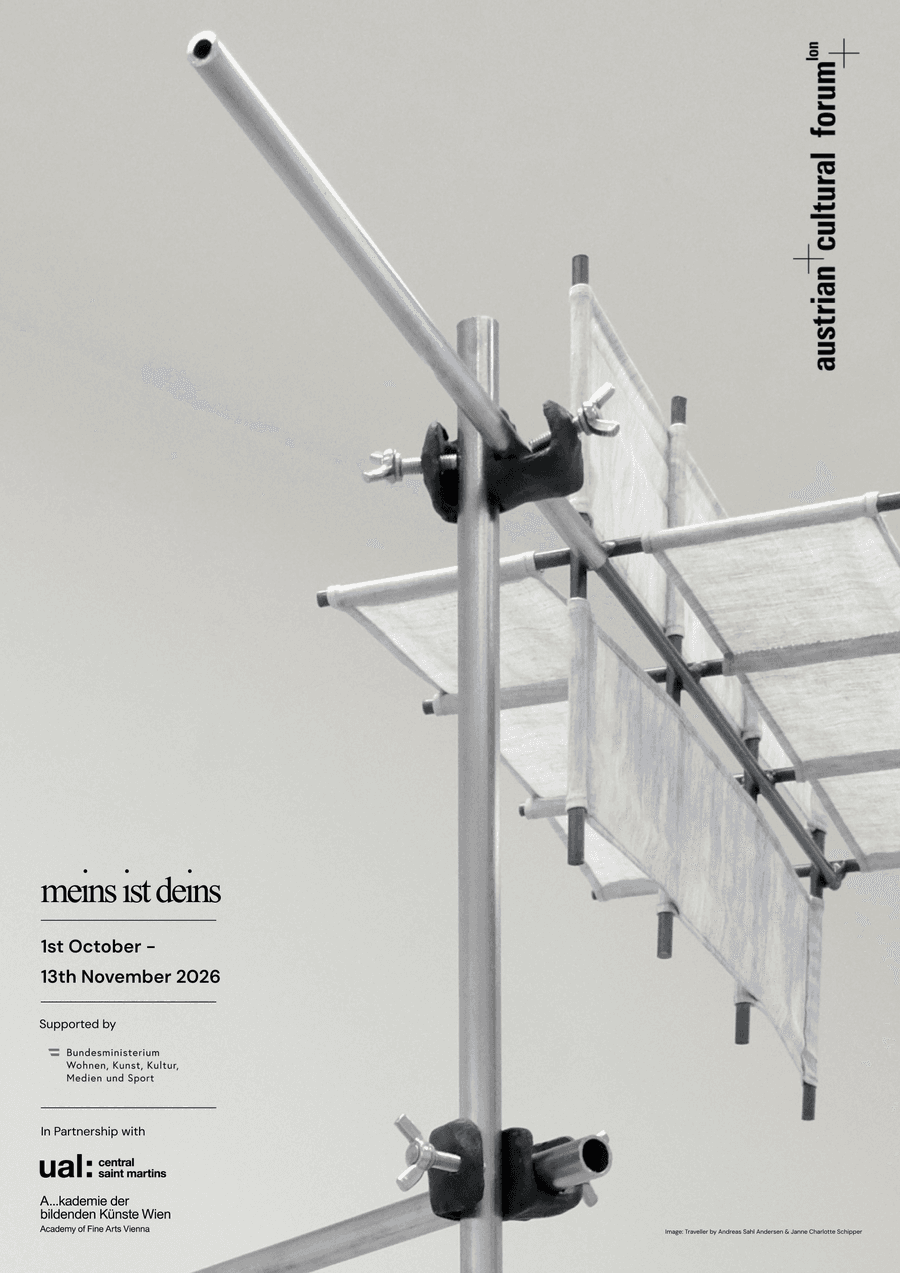 70 years Acf - Meins ist Deins exhibition opening poster