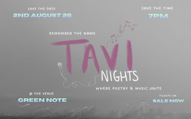 Tavi Nights poster