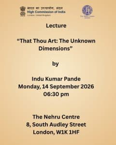 Lecture: “That Thou Art: The Unknown Dimensions” poster