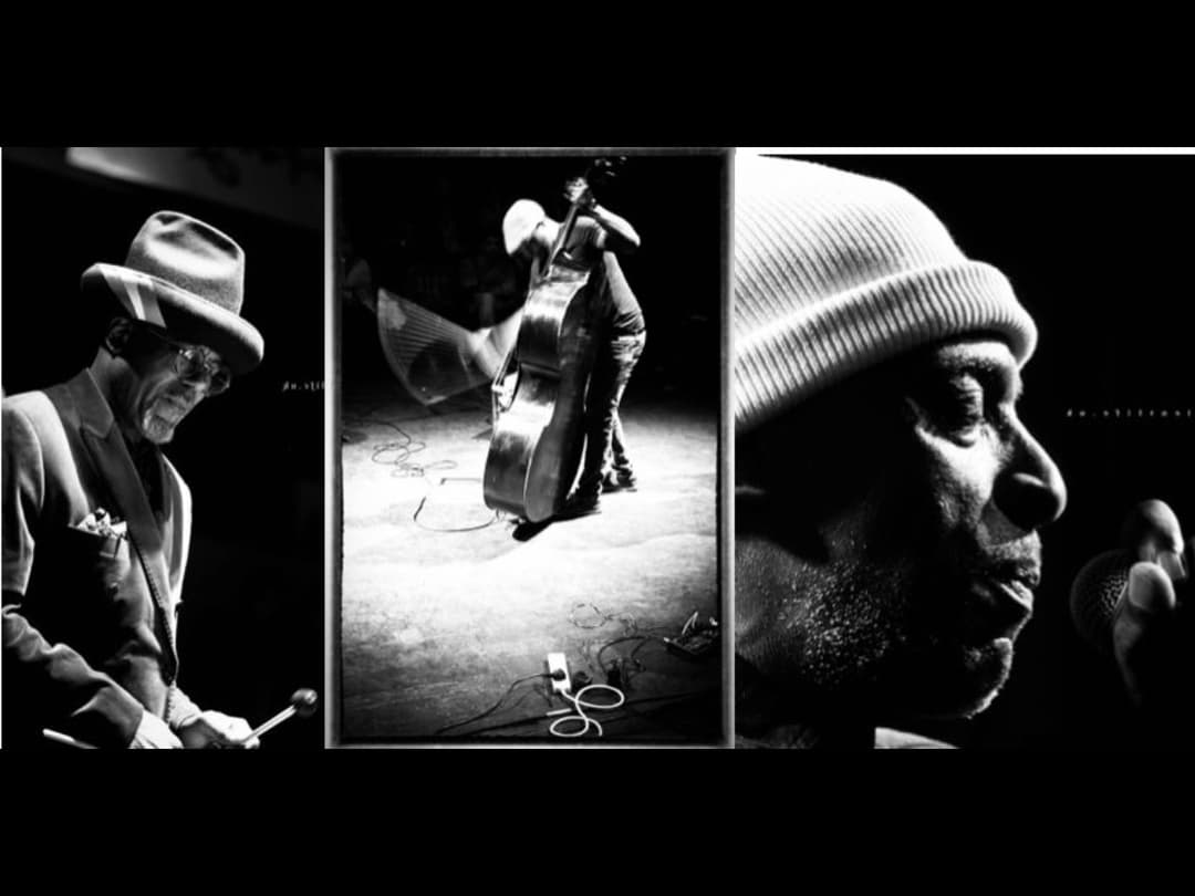 Cleveland Watkiss, Orphy Robinson & Neil Charles: B.a.s.s poster